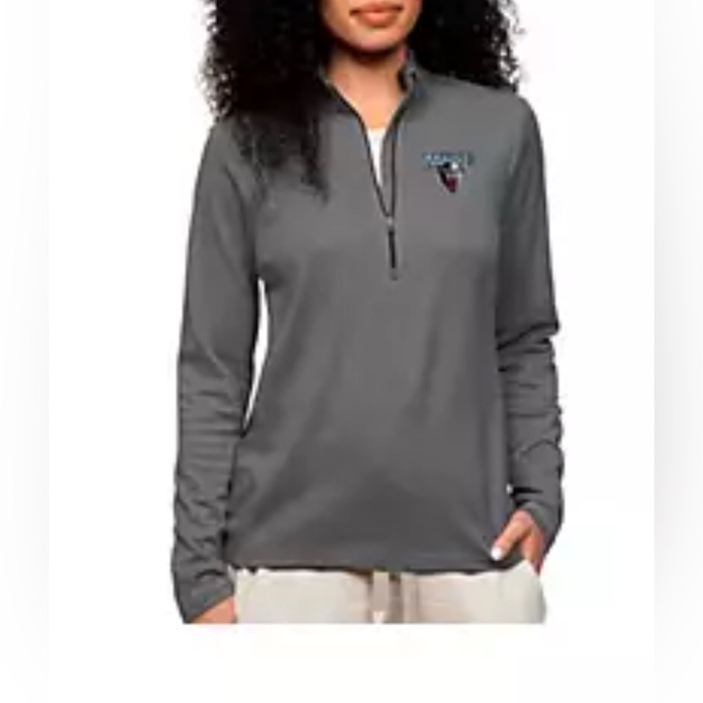 Walt Disney World Sweatshirt 1/4 Zip Gray  Fleece S jacket